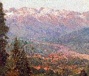 Payne, Edgar Alwin Swiss Village oil painting on canvas